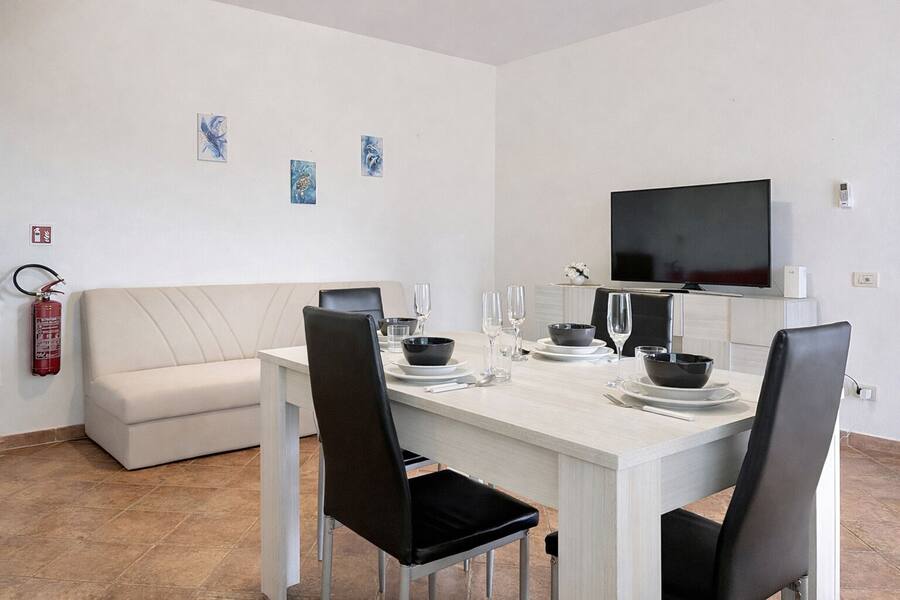 Soggiorno con zona pranzo